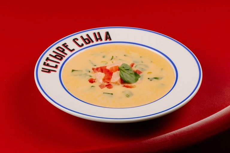 Крем-суп с форелью