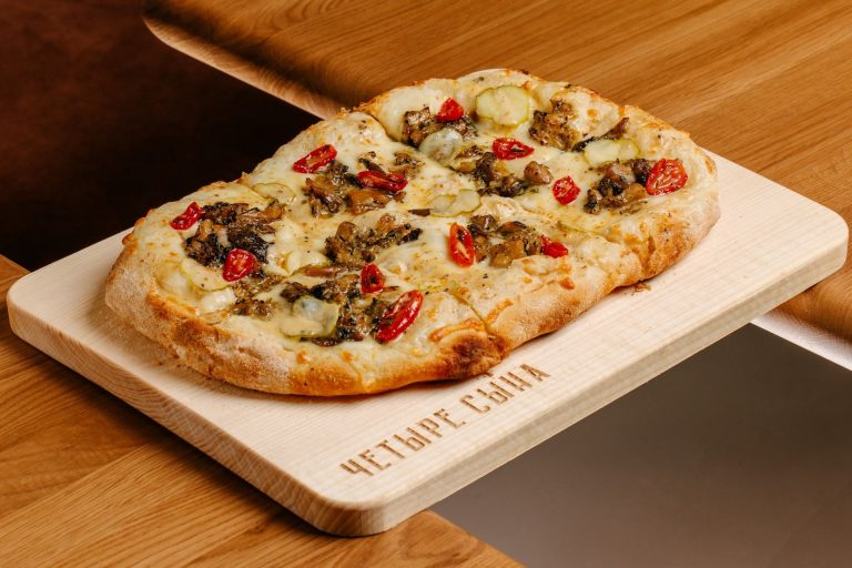 Пицца Белые грибы с трюфельным маслом