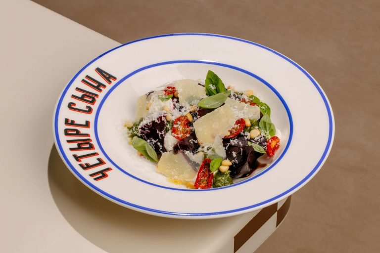 Салат-крем из козьего сыра