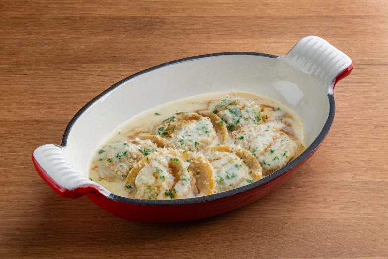 Равиоли с уткой