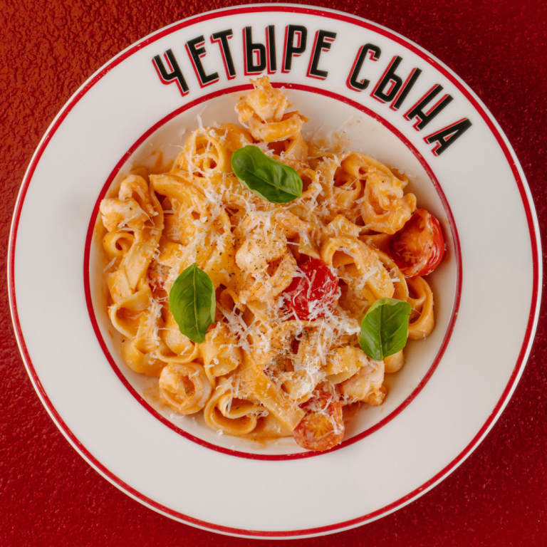 Паста с креветками