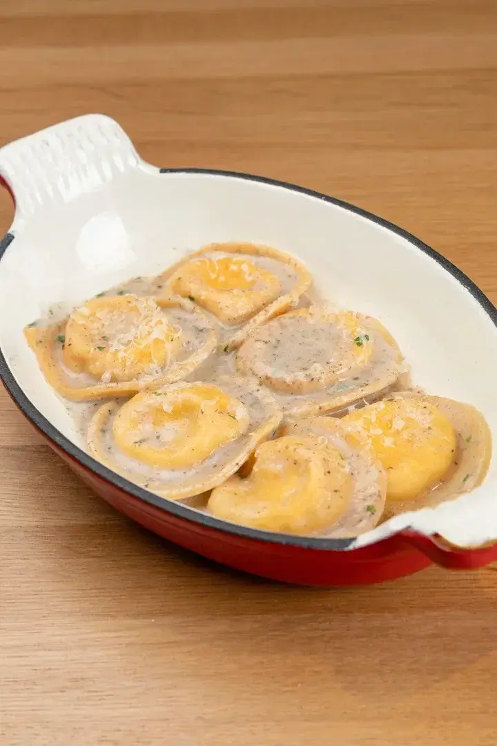 Равиоли парма и курица