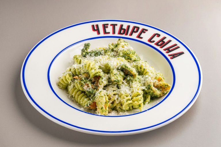 Фузили Песто Креветки