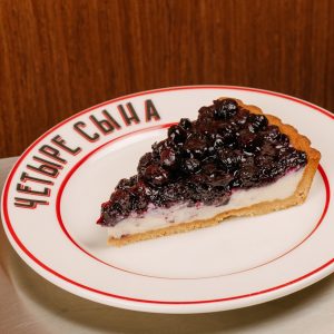 Тарт Чернично-кокосовый