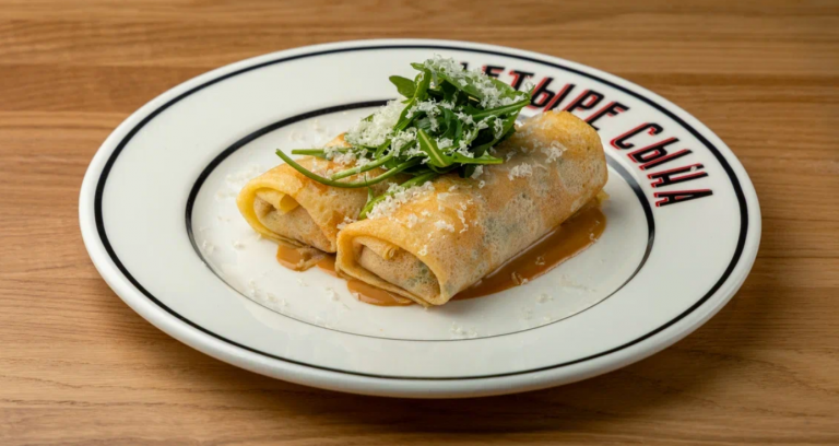 Блины с индейкой