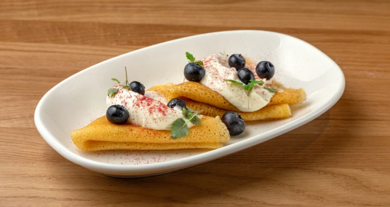 Блины с маскарпоне