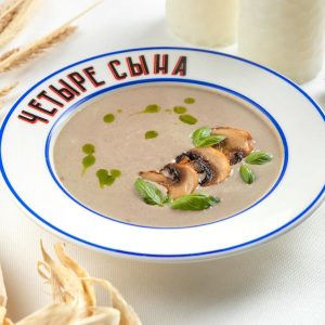 Крем суп грибной