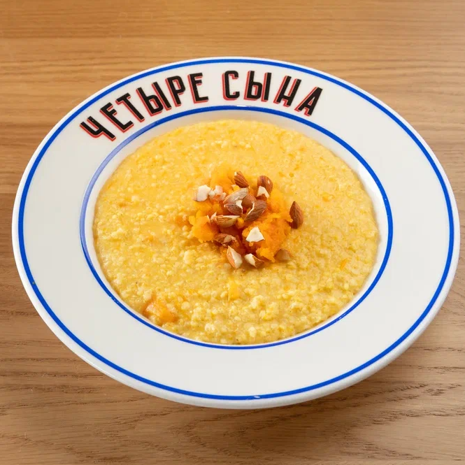 Каша пшеничная с тыквой