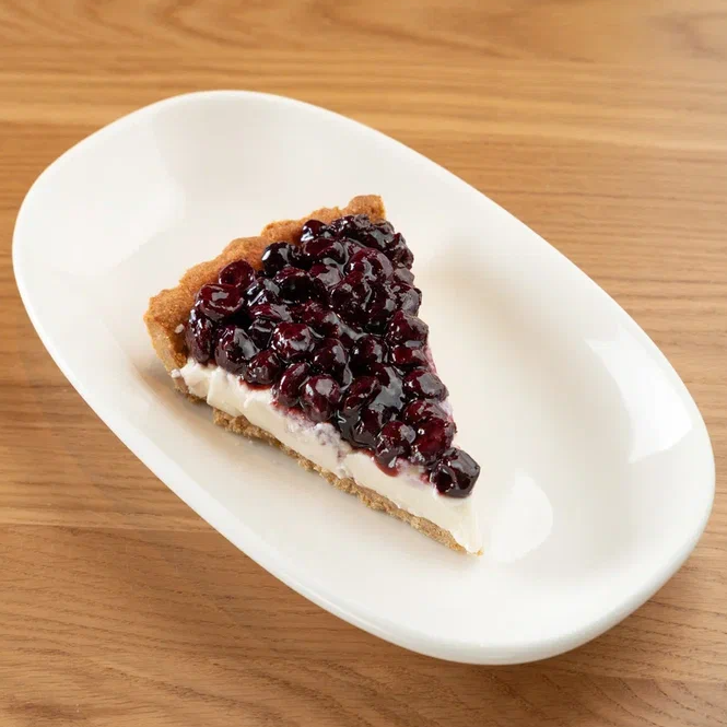 Тарт Чернично-кокосовый