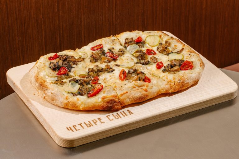 Пицца Белые грибые с трюфельным маслом