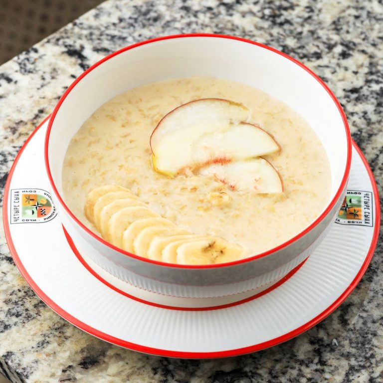Каша овсяная карамаль-банан