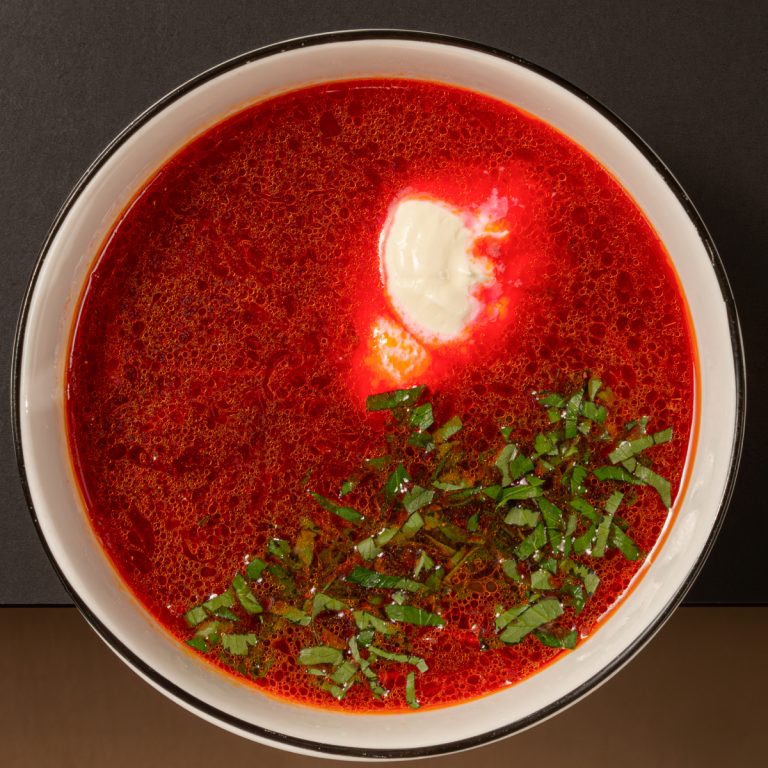 Борщ красный