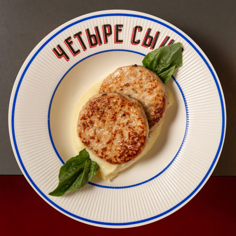 Котлеты из цыпленка с пюре
