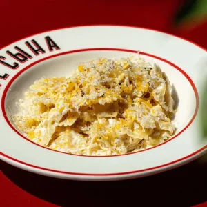 Фарфалле с сыром